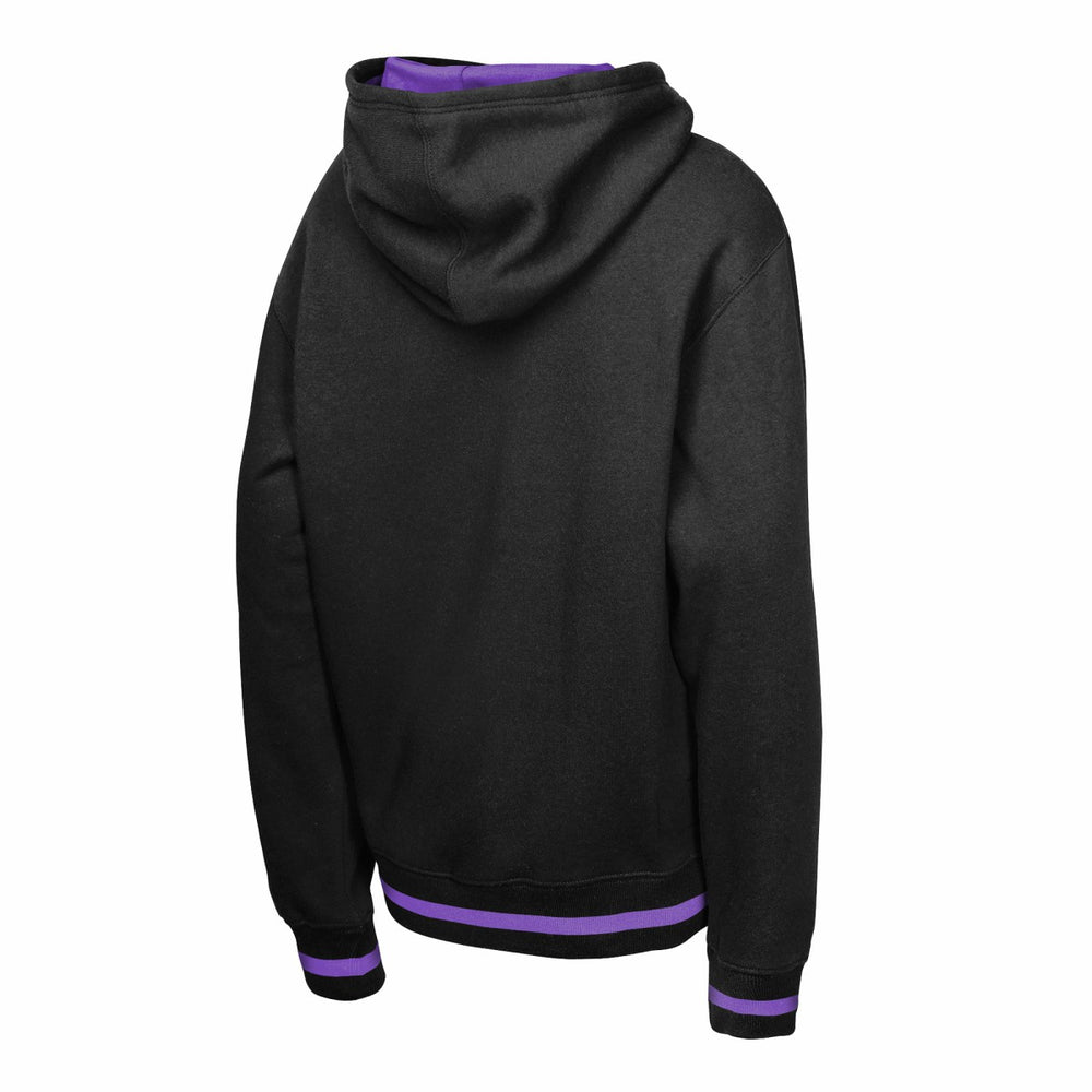 Toronto Raptors Youth Playmaker Fashion Fleece Hoodie Black - Mitchell & Ness