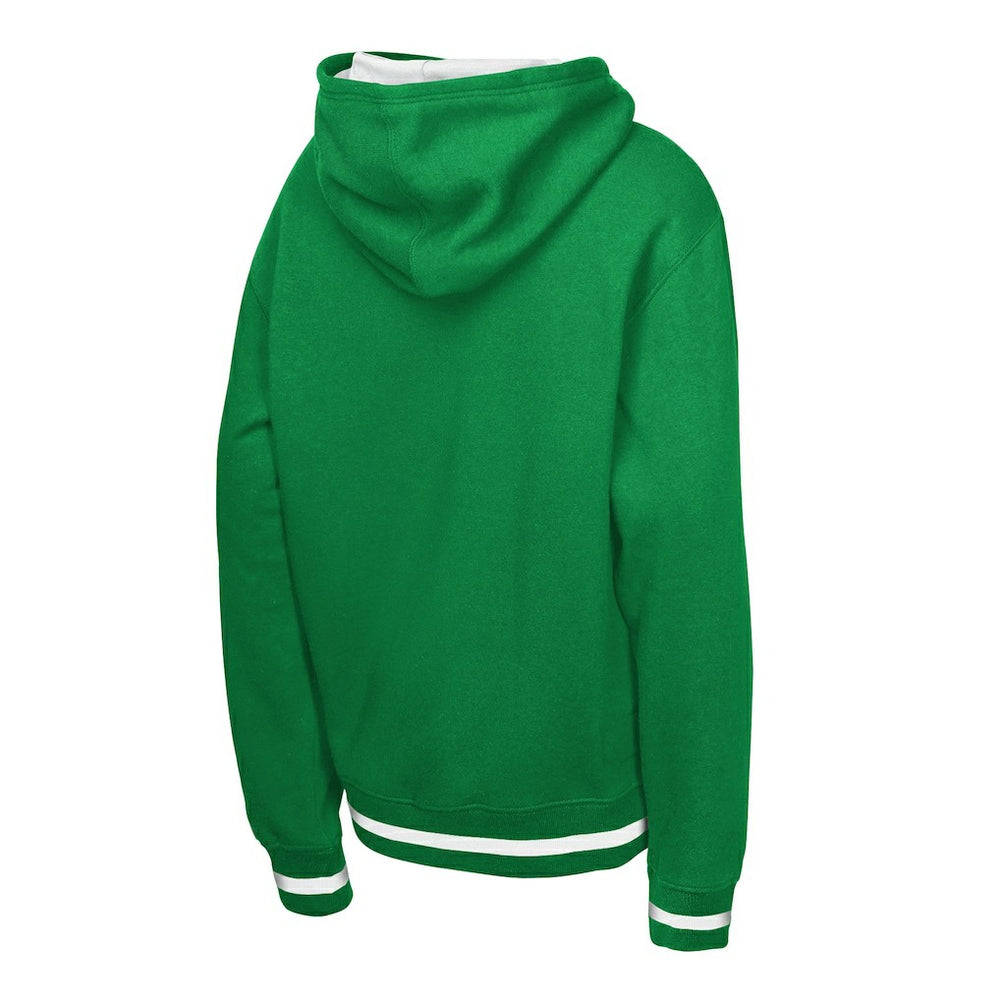 Boston Celtics Youth Playmaker Fashion Fleece Hoodie Kelly Green - Mitchell & Ness