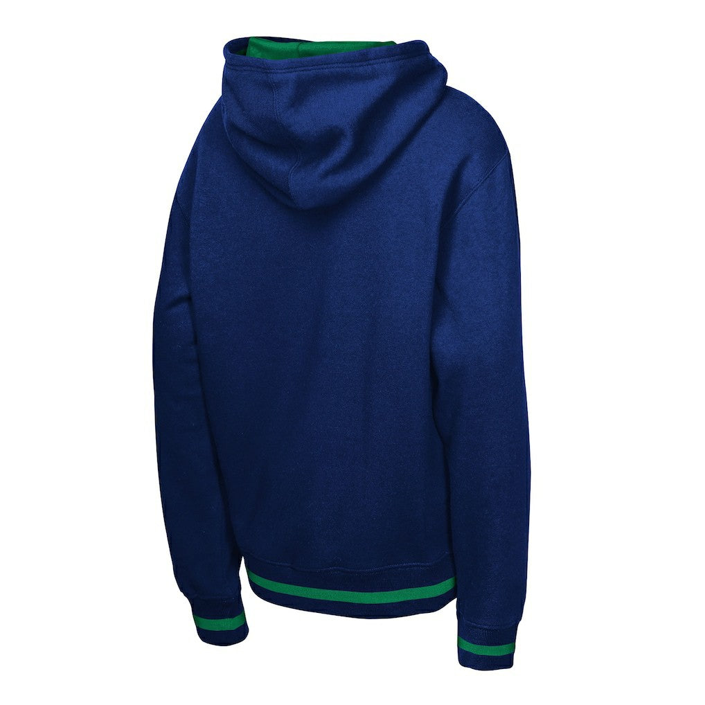 Dallas Mavericks Youth Playmaker Fashion Fleece Hoodie Navy - Mitchell & Ness