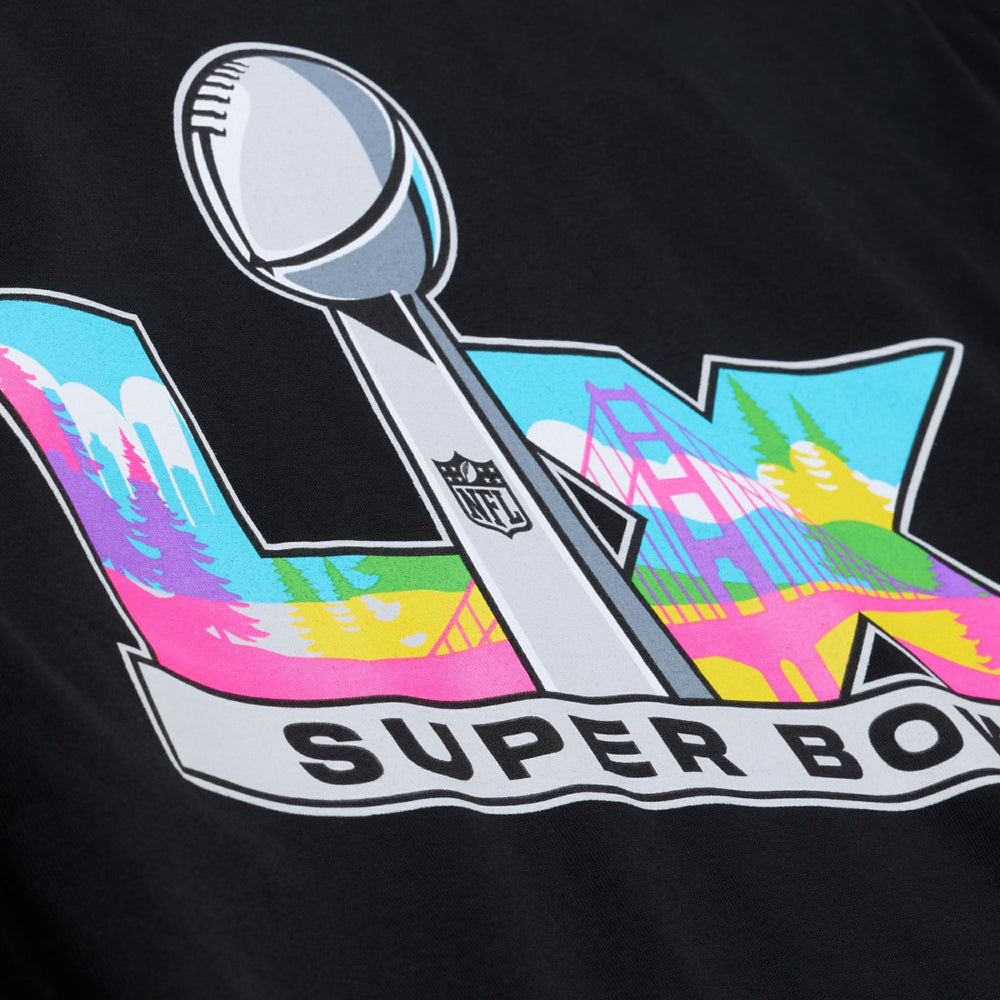 Super Bowl LX Roc Nation x Paper Planes x NFL T-Shirt - Black T-shirts