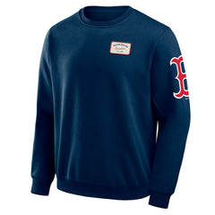 Boston Red Sox Darius Rucker Collection by Fanatics Washed Crew Neck Pullover Sweatshirt - Navy Pullover