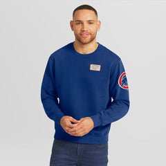 Chicago Cubs Darius Rucker Collection by Fanatics Washed Crew Neck Pullover Sweatshirt - Royal Pullover