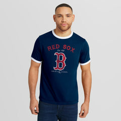 Boston Red Sox Darius Rucker Collection by Fanatics Washed Ringer T-Shirt - Navy T-shirts