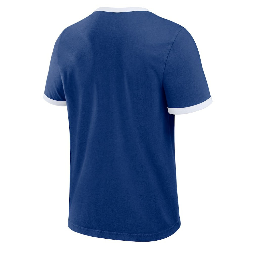 Los Angeles Dodgers Darius Rucker Collection by Fanatics Washed Ringer T-Shirt - Royal T-shirts