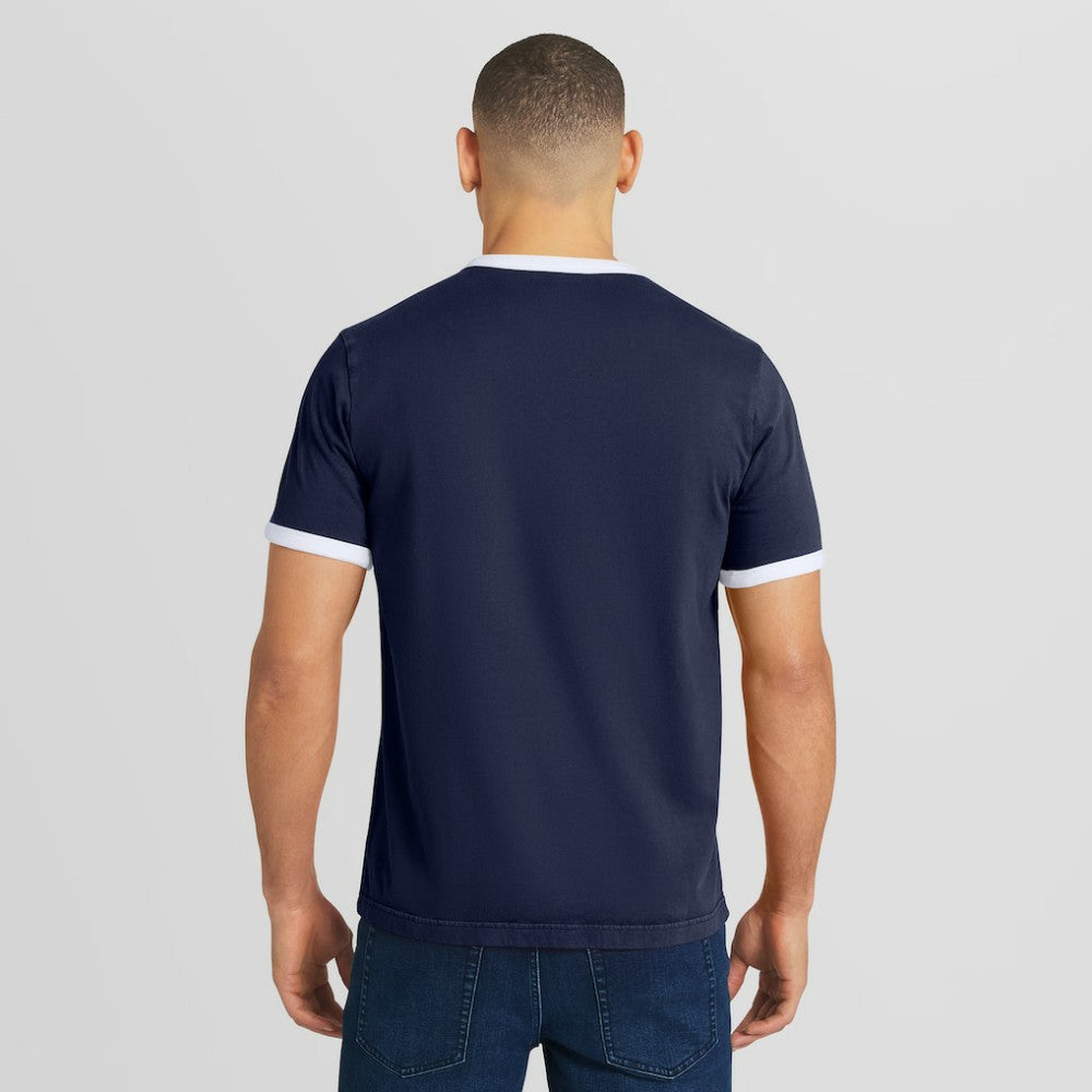 Houston Astros Darius Rucker Collection by Fanatics Washed Ringer T-Shirt - Navy T-shirts