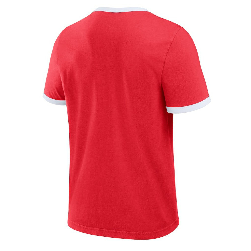 St. Louis Cardinals Darius Rucker Collection by Fanatics Washed Ringer T-Shirt - Red T-shirts