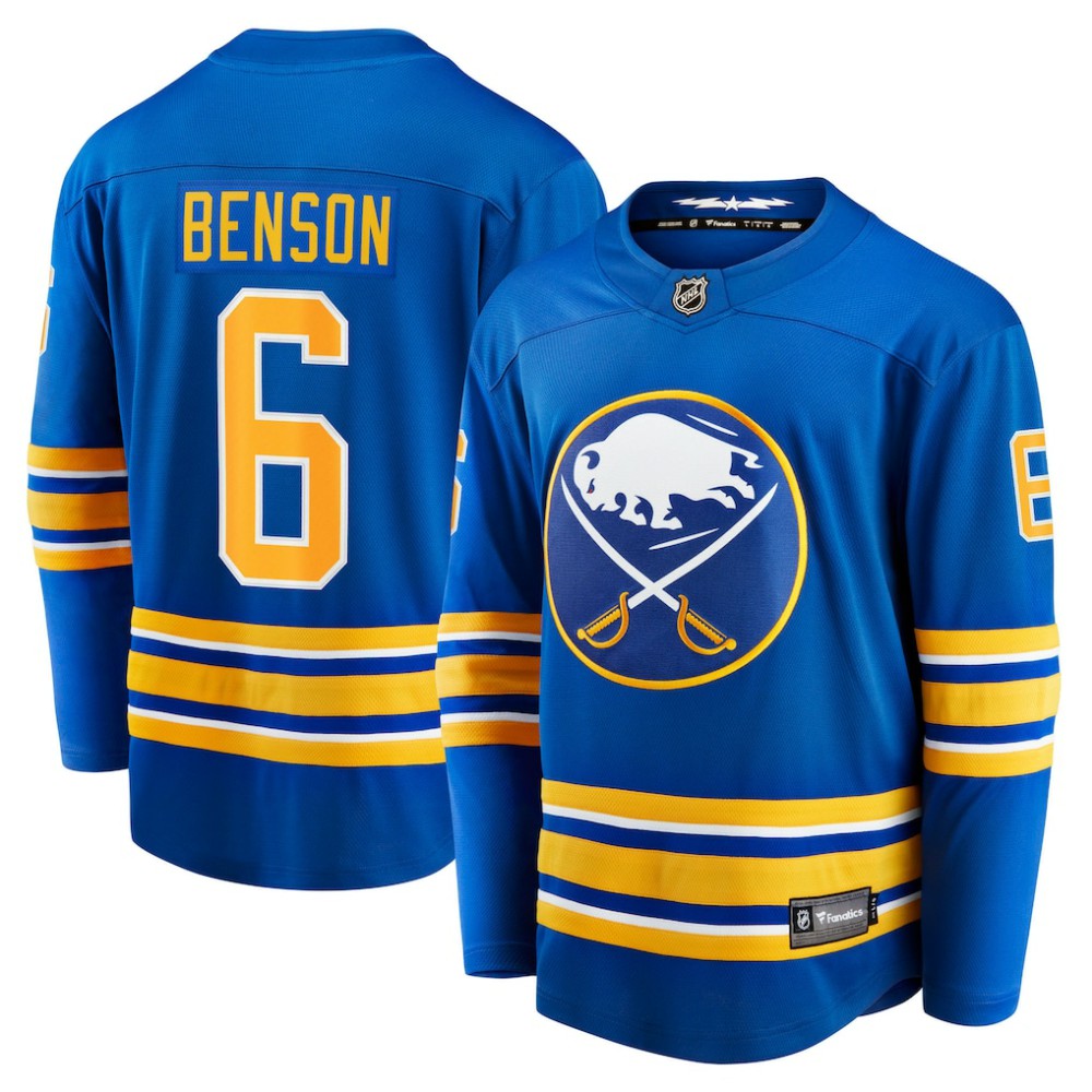 Zach Benson Buffalo Sabres Fanatics Home Breakaway Jersey - Royal | US 203789030