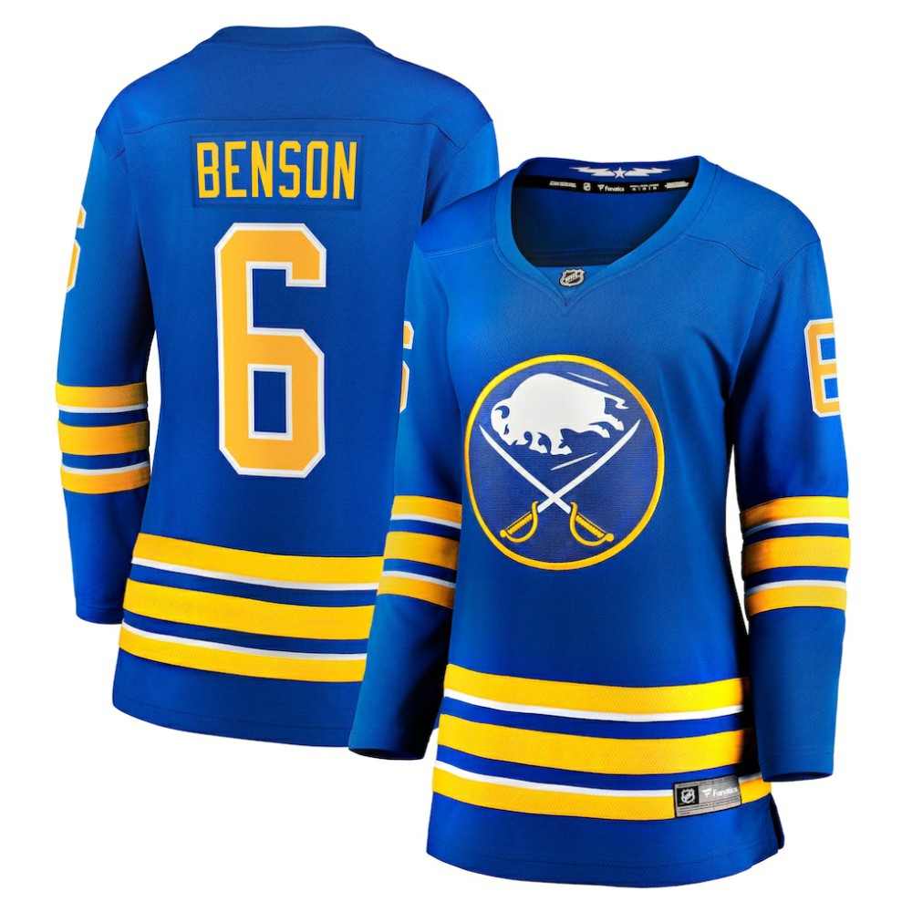 Zach Benson Buffalo Sabres Fanatics Women's Home Breakaway Jersey - Royal | US 203789031