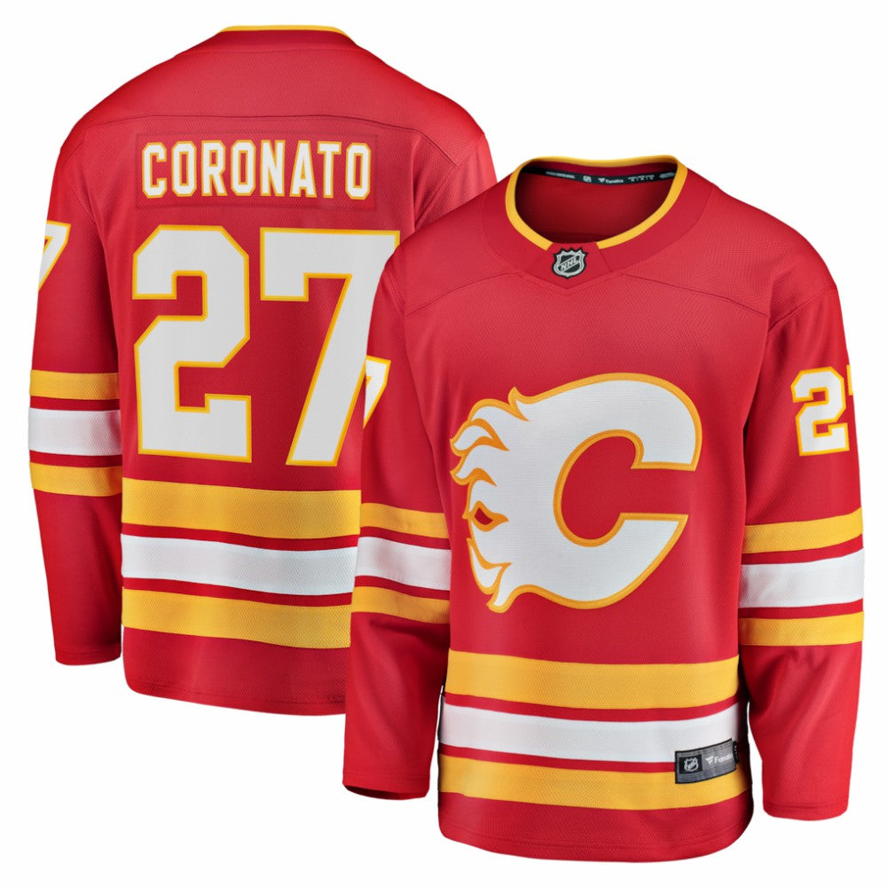 Matt Coronato Calgary Flames Fanatics Home Breakaway Jersey - Red | US 203789034