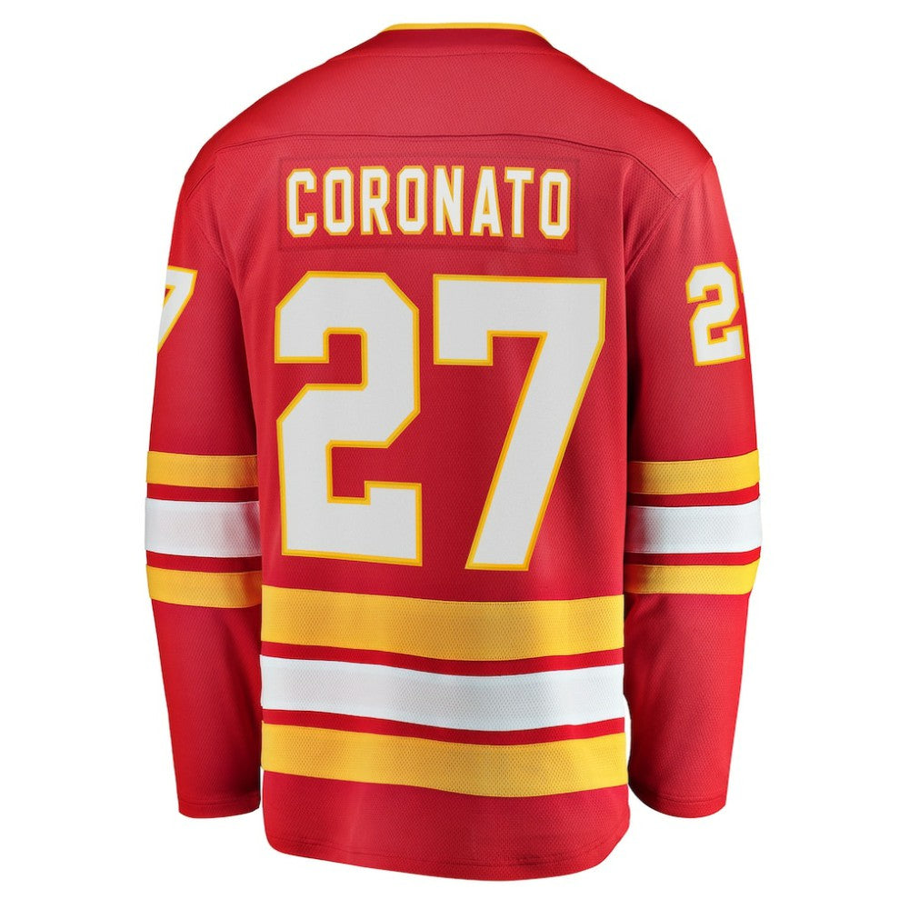 Matt Coronato Calgary Flames Fanatics Home Breakaway Jersey - Red | US 203789034