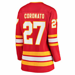 Matt Coronato Calgary Flames Fanatics Women's Home Breakaway Jersey - Red | US 203789035