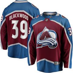 Mackenzie Blackwood Colorado Avalanche Fanatics Home Breakaway Jersey - Burgundy | US 203789045