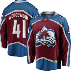 Scott Wedgewood Colorado Avalanche Fanatics Home Breakaway Jersey - Burgundy | US 203789047