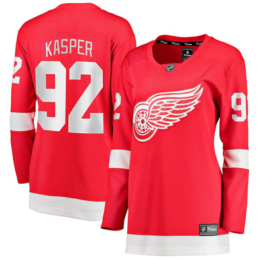 Marco Kasper Detroit Red Wings Fanatics Women's Home Breakaway Jersey - Red | US 203789054