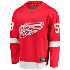 Emmitt Finnie Detroit Red Wings Fanatics Home Breakaway Jersey - Red | US 203789055
