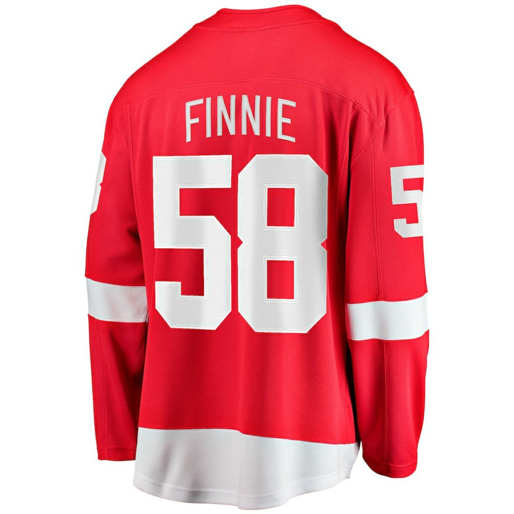 Emmitt Finnie Detroit Red Wings Fanatics Home Breakaway Jersey - Red | US 203789055