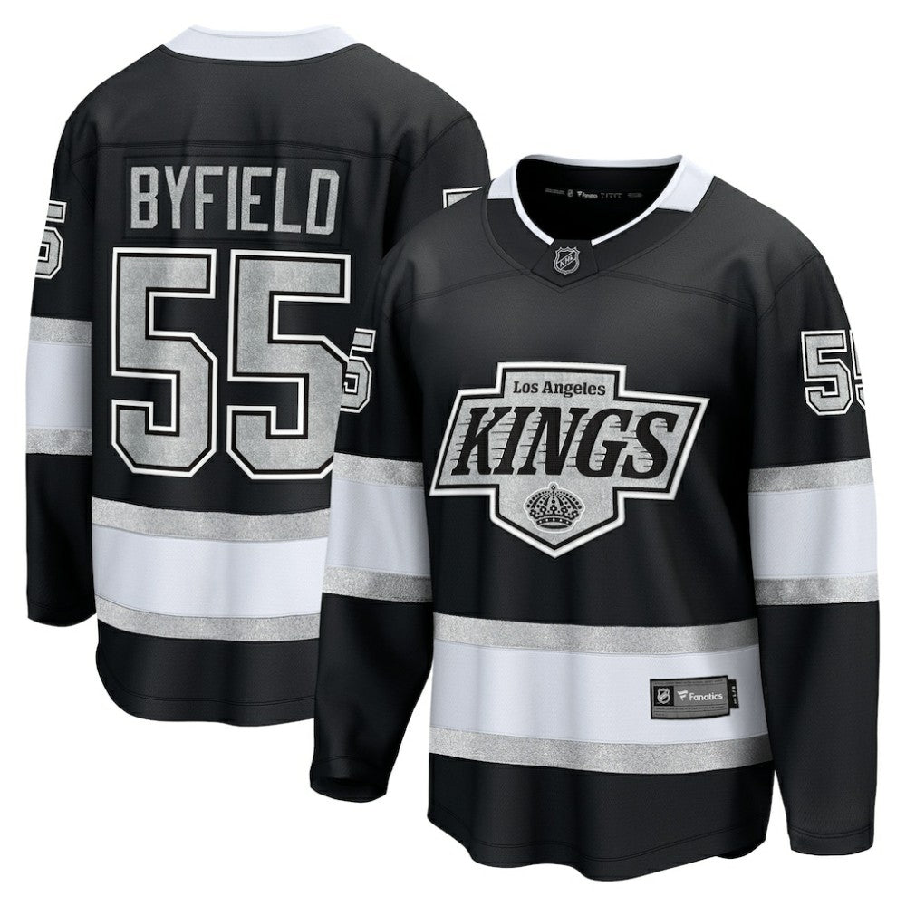 Quinton Byfield Los Angeles Kings Fanatics Home Breakaway Jersey - Black | US 203789057