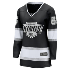 Quinton Byfield Los Angeles Kings Fanatics Women's Home Breakaway Jersey - Black | US 203789058