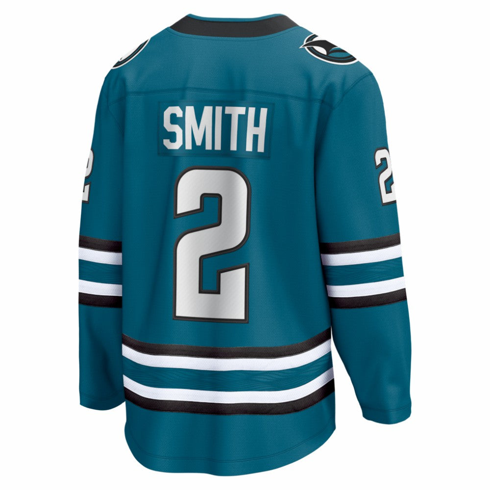 Will Smith San Jose Sharks Fanatics Home Breakaway Jersey - Teal | US 203789065