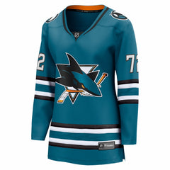 William Eklund San Jose Sharks Fanatics Women's Home Breakaway Jersey - Teal | US 203789070