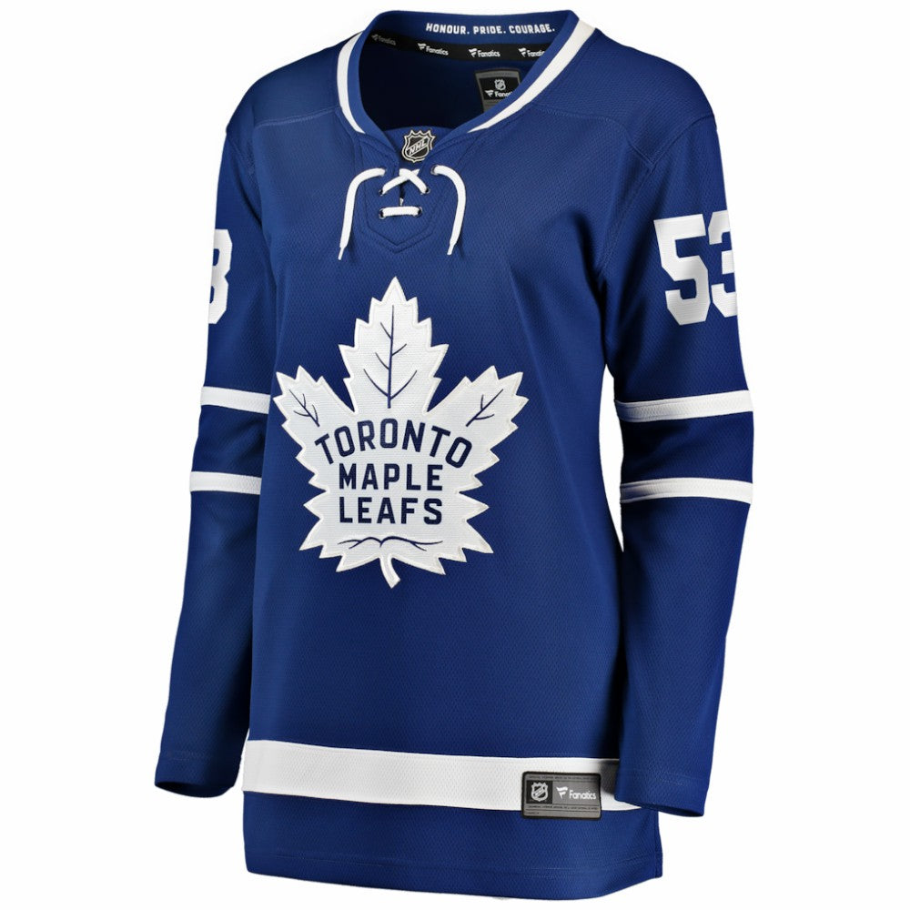 Easton Cowan Toronto Maple Leafs Indiana Women's Home Breakaway Jersey - Blue | US 203789074
