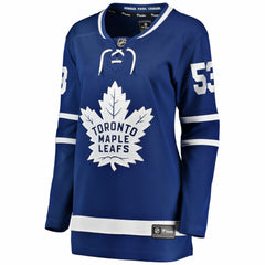 Easton Cowan Toronto Maple Leafs Indiana Women's Home Breakaway Jersey - Blue | US 203789074