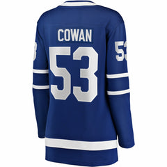 Easton Cowan Toronto Maple Leafs Indiana Women's Home Breakaway Jersey - Blue | US 203789074
