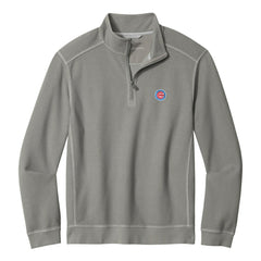 Chicago Cubs Tommy Bahama Montego Bay Half-Zip Sweatshirt - Gray Sweatshirts