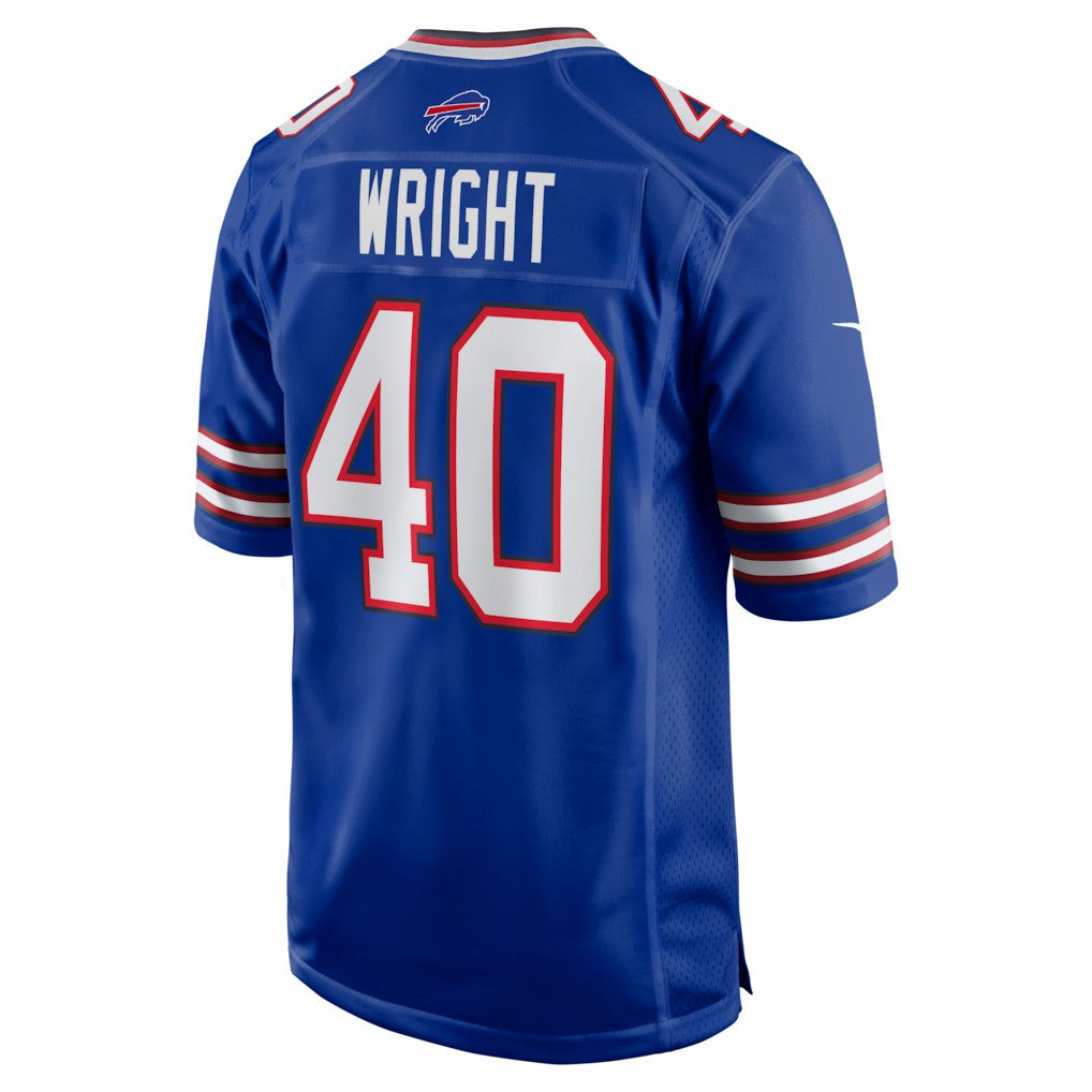 Matthew Wright Buffalo Bills Team Game Jersey - Royal Jerseys