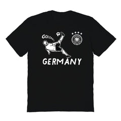 Germany National Team Vive La Fete Youth Chilena Style T-Shirt Black