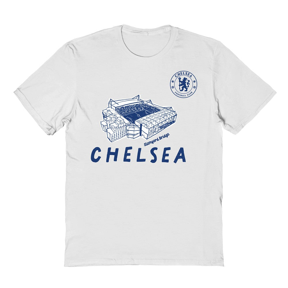 Chelsea Vive La Fete Youth Chilena Style T-Shirt White