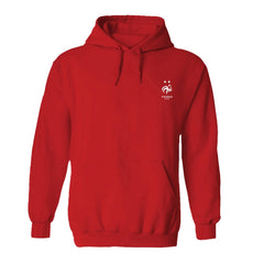 France National Team Vive La Fete Women's Color Badge Fleece Hoodie Red