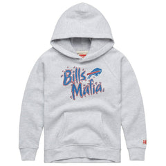 Buffalo Bills Homage Youth Bills Mafia Tri-Blend Hoodie - Gray Hoodies