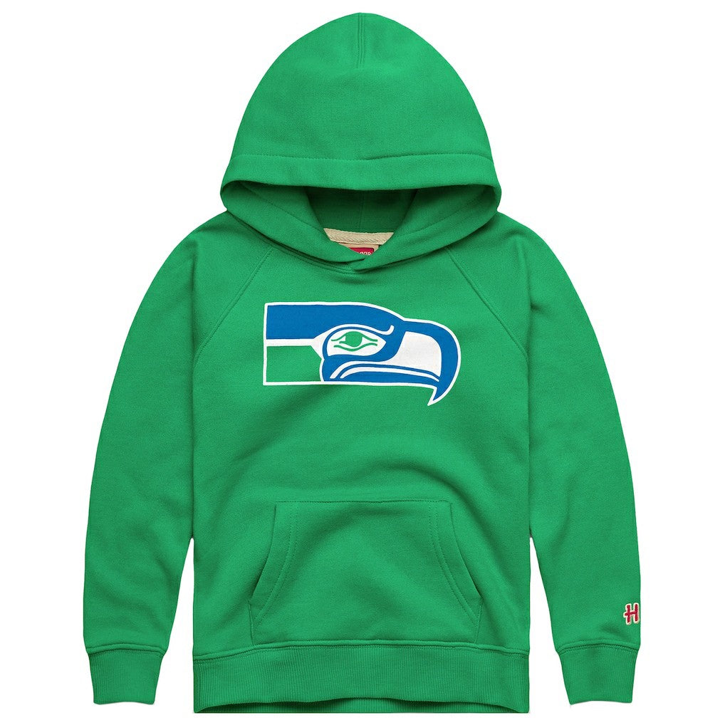 Seattle Seahawks Homage Youth '76 Season Tri-Blend Hoodie - Green Hoodies