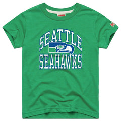 Seattle Seahawks Homage Youth Arch Tri-Blend T-Shirt - Green T-shirts