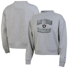 Las Vegas Raiders Champion Women's Triumph Tri-Blend Sweatshirt - Gray Sweatshirts