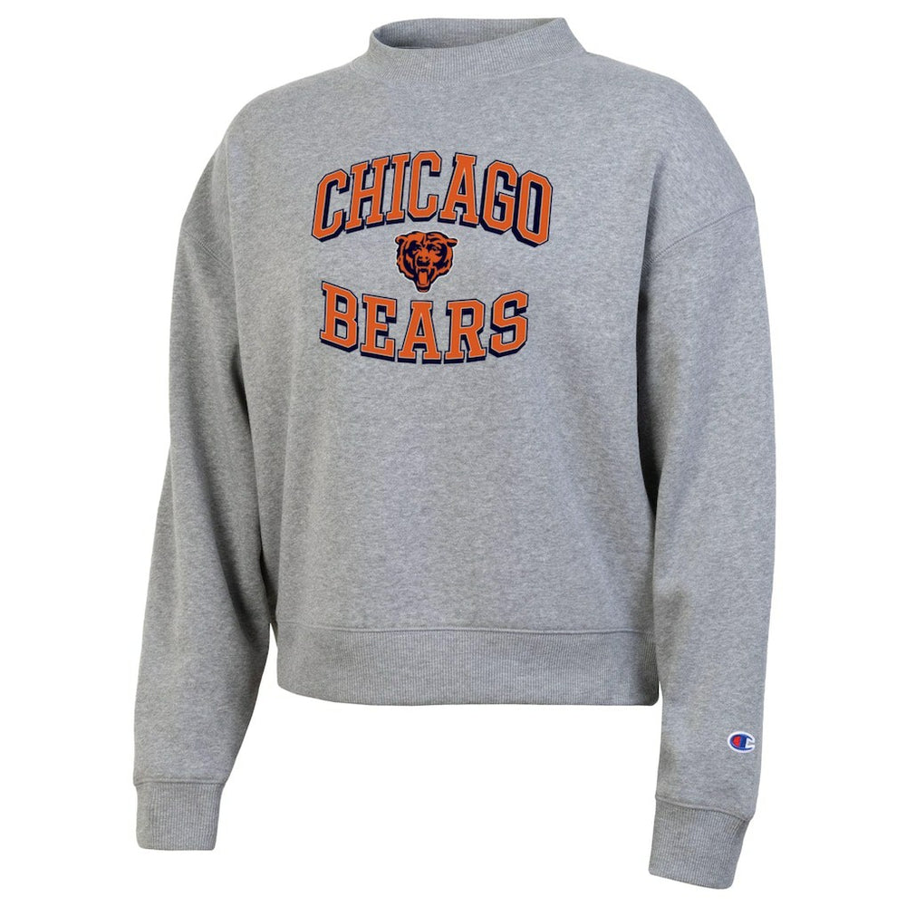 Chicago Bears Champion Women's Triumph Tri-Blend Sweatshirt - Gray Sweatshirts
