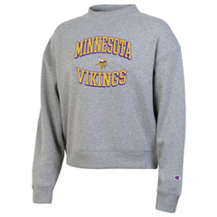 Minnesota Vikings Champion Women's Triumph Tri-Blend Sweatshirt - Gray Sweatshirts