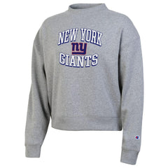 New York Giants Champion Women's Triumph Tri-Blend Sweatshirt - Gray Sweatshirts