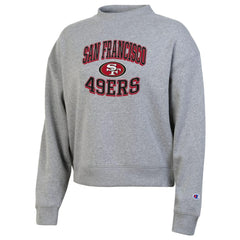San Francisco 49ers Champion Women's Triumph Tri-Blend Sweatshirt - Gray Sweatshirts