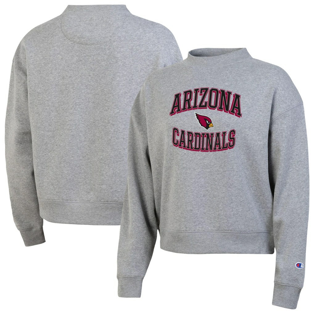 Arizona Cardinals Champion Women's Triumph Tri-Blend Sweatshirt - Gray Sweatshirts