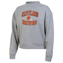 Cleveland Browns Champion Women's Triumph Tri-Blend Sweatshirt - Gray Sweatshirts