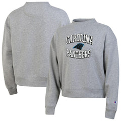 Carolina Panthers Champion Women's Triumph Tri-Blend Sweatshirt - Gray Sweatshirts