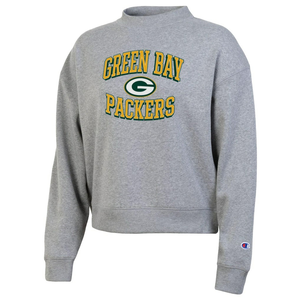 Green Bay Packers Champion Women's Triumph Tri-Blend Sweatshirt - Gray Sweatshirts