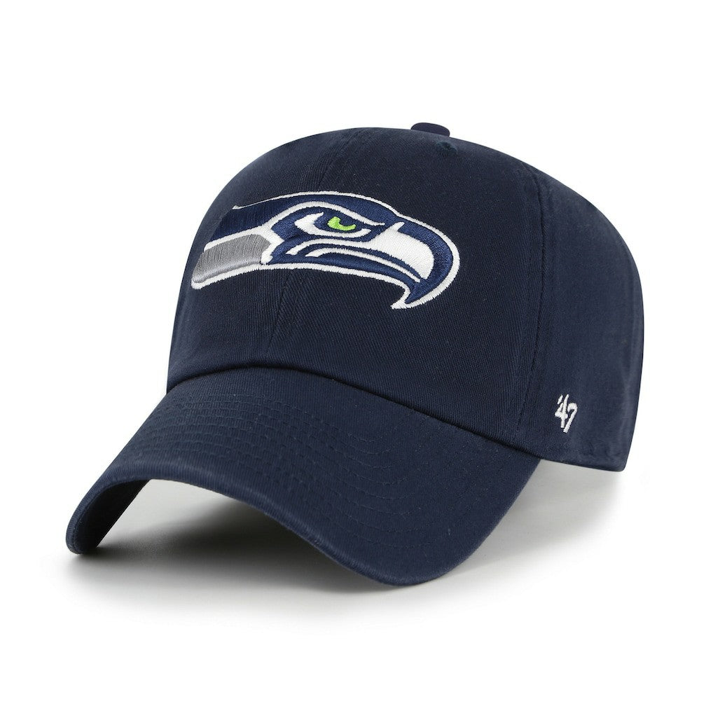 Seattle Seahawks '47 Clean Up Adjustable Hat - College Navy Hats