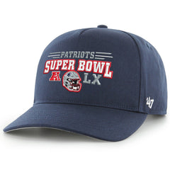 New England Patriots '47 Super Bowl LX Hitch Adjustable Hat - Navy Hats