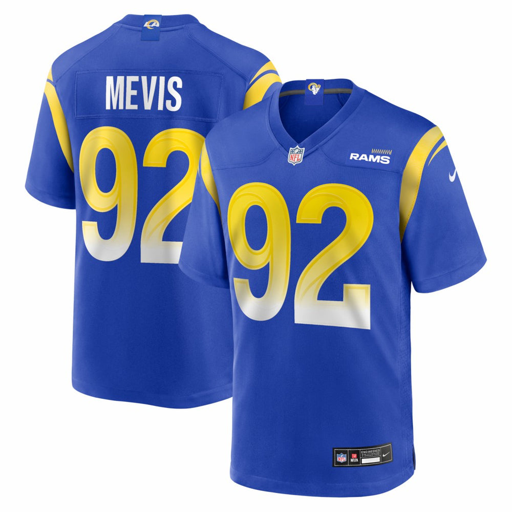Harrison Mevis Los Angeles Rams Team Game Jersey - Royal Jerseys