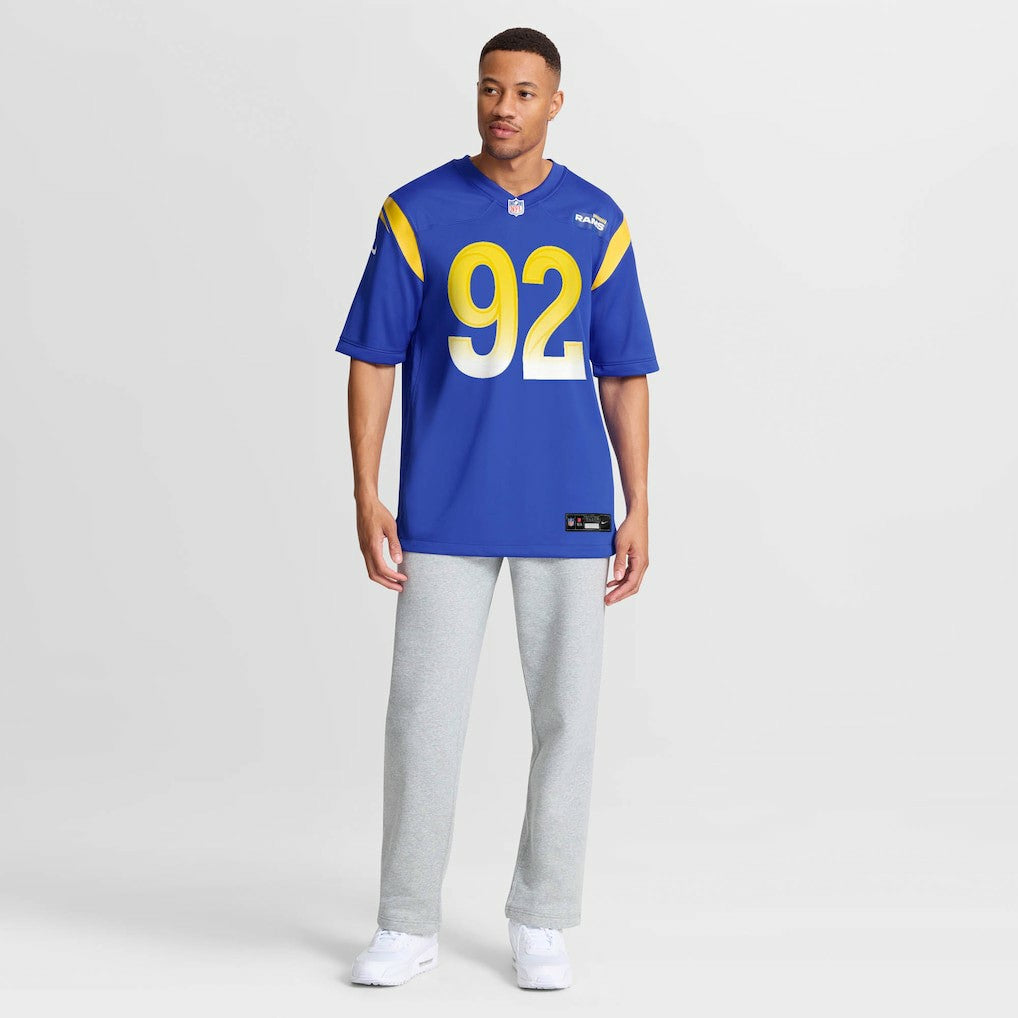 Harrison Mevis Los Angeles Rams Team Game Jersey - Royal Jerseys
