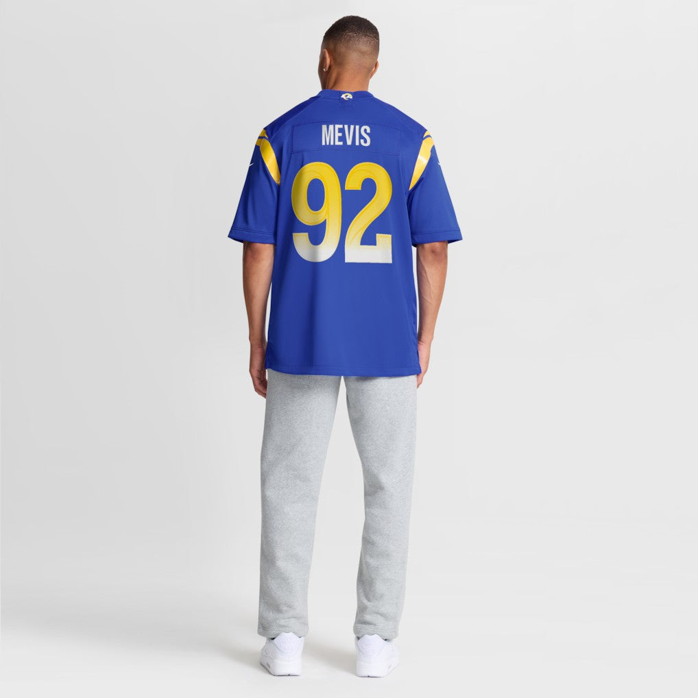 Harrison Mevis Los Angeles Rams Team Game Jersey - Royal Jerseys
