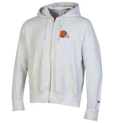 Cleveland Browns Champion Reverse Weave Full-Zip Hoodie - Gray Hoodies